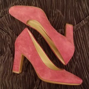 Naturalizer Burgundy Suede Pumps, size 8.5w